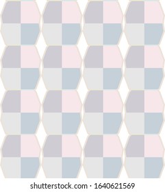 Seamless vector pattern. Background texture in geometric ornamental style.