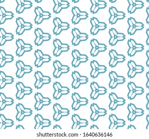 Seamless vector pattern. Background texture in geometric ornamental style.