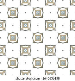 Seamless vector pattern. Background texture in geometric ornamental style.