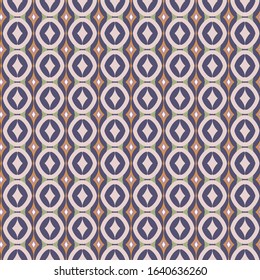 Seamless vector pattern. Background texture in geometric ornamental style.