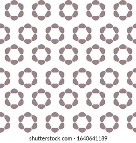 Seamless vector pattern. Background texture in geometric ornamental style.