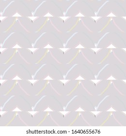 Seamless vector pattern. Background texture in geometric ornamental style.