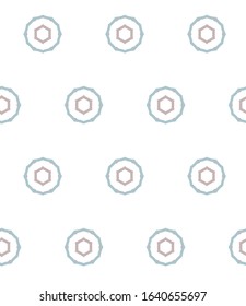 Seamless vector pattern. Background texture in geometric ornamental style.