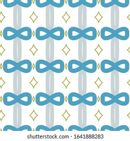 Seamless vector pattern. Background texture in geometric ornamental style.