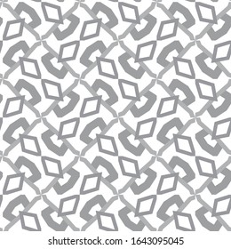 Seamless vector pattern. Background texture in geometric ornamental style.