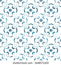 Seamless vector pattern. Background texture in geometric ornamental style.