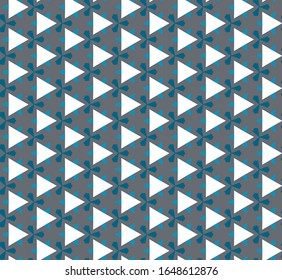 Seamless vector pattern. Background texture in geometric ornamental style.