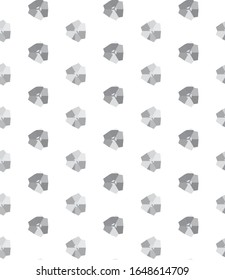 Seamless vector pattern. Background texture in geometric ornamental style.