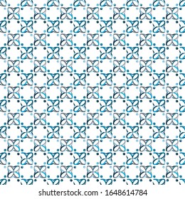 Seamless vector pattern. Background texture in geometric ornamental style.