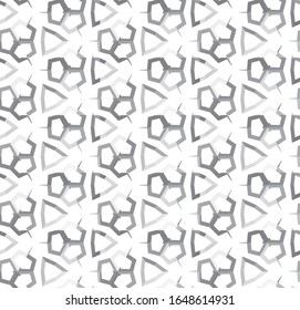 Seamless vector pattern. Background texture in geometric ornamental style.