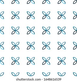 Seamless vector pattern. Background texture in geometric ornamental style.