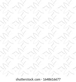 Seamless vector pattern. Background texture in geometric ornamental style.