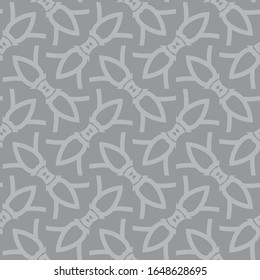 Seamless vector pattern. Background texture in geometric ornamental style.