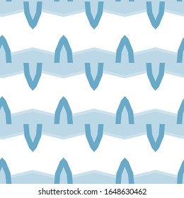 Seamless vector pattern. Background texture in geometric ornamental style.