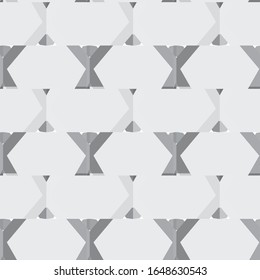 Seamless vector pattern. Background texture in geometric ornamental style.