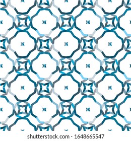 Seamless vector pattern. Background texture in geometric ornamental style.