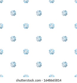 Seamless vector pattern. Background texture in geometric ornamental style.