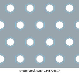 Seamless vector pattern. Background texture in geometric ornamental style.
