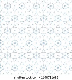 Seamless vector pattern. Background texture in geometric ornamental style.