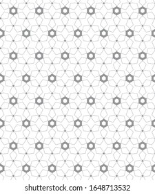 Seamless vector pattern. Background texture in geometric ornamental style.