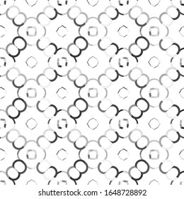 Seamless vector pattern. Background texture in geometric ornamental style.