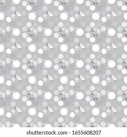 Seamless vector pattern. Background texture in geometric ornamental style.