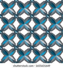 Seamless vector pattern. Background texture in geometric ornamental style.