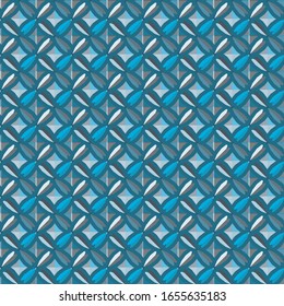 Seamless vector pattern. Background texture in geometric ornamental style.