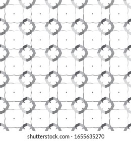 Seamless vector pattern. Background texture in geometric ornamental style.