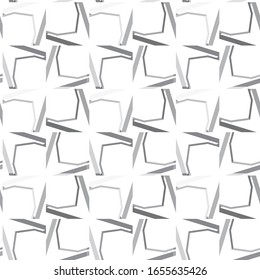 Seamless vector pattern. Background texture in geometric ornamental style.