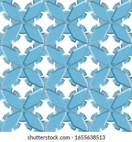 Seamless vector pattern. Background texture in geometric ornamental style.