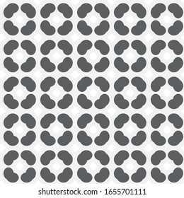 Seamless vector pattern. Background texture in geometric ornamental style.