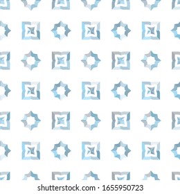 Seamless vector pattern. Background texture in geometric ornamental style.