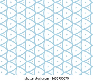 Seamless vector pattern. Background texture in geometric ornamental style.