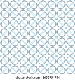 Seamless vector pattern. Background texture in geometric ornamental style.