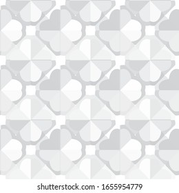 Seamless vector pattern. Background texture in geometric ornamental style.