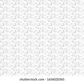  Patrón vectorial sin problemas. Textura de fondo en estilo ornamental geométrico.