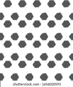Seamless vector pattern. Background texture in geometric ornamental style.