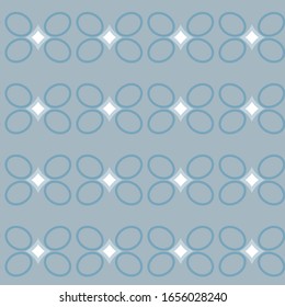 Seamless vector pattern. Background texture in geometric ornamental style.