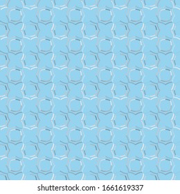 Seamless vector pattern. Background texture in geometric ornamental style.