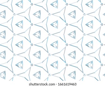 Seamless vector pattern. Background texture in geometric ornamental style.