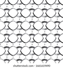 Seamless vector pattern. Background texture in geometric ornamental style.