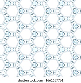 Seamless vector pattern. Background texture in geometric ornamental style.