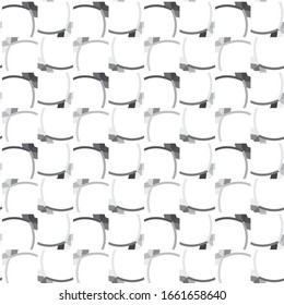 Seamless vector pattern. Background texture in geometric ornamental style.