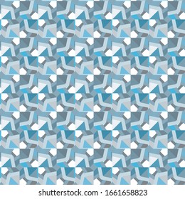 Seamless vector pattern. Background texture in geometric ornamental style.