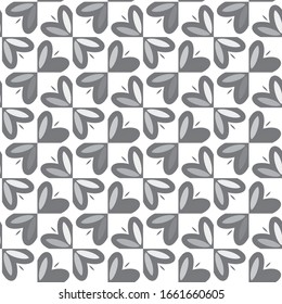 Seamless vector pattern. Background texture in geometric ornamental style.