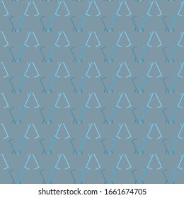Seamless vector pattern. Background texture in geometric ornamental style.