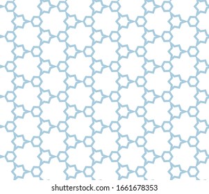 Seamless vector pattern. Background texture in geometric ornamental style.