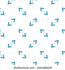 Seamless vector pattern. Background texture in geometric ornamental style.