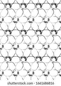 Seamless vector pattern. Background texture in geometric ornamental style.